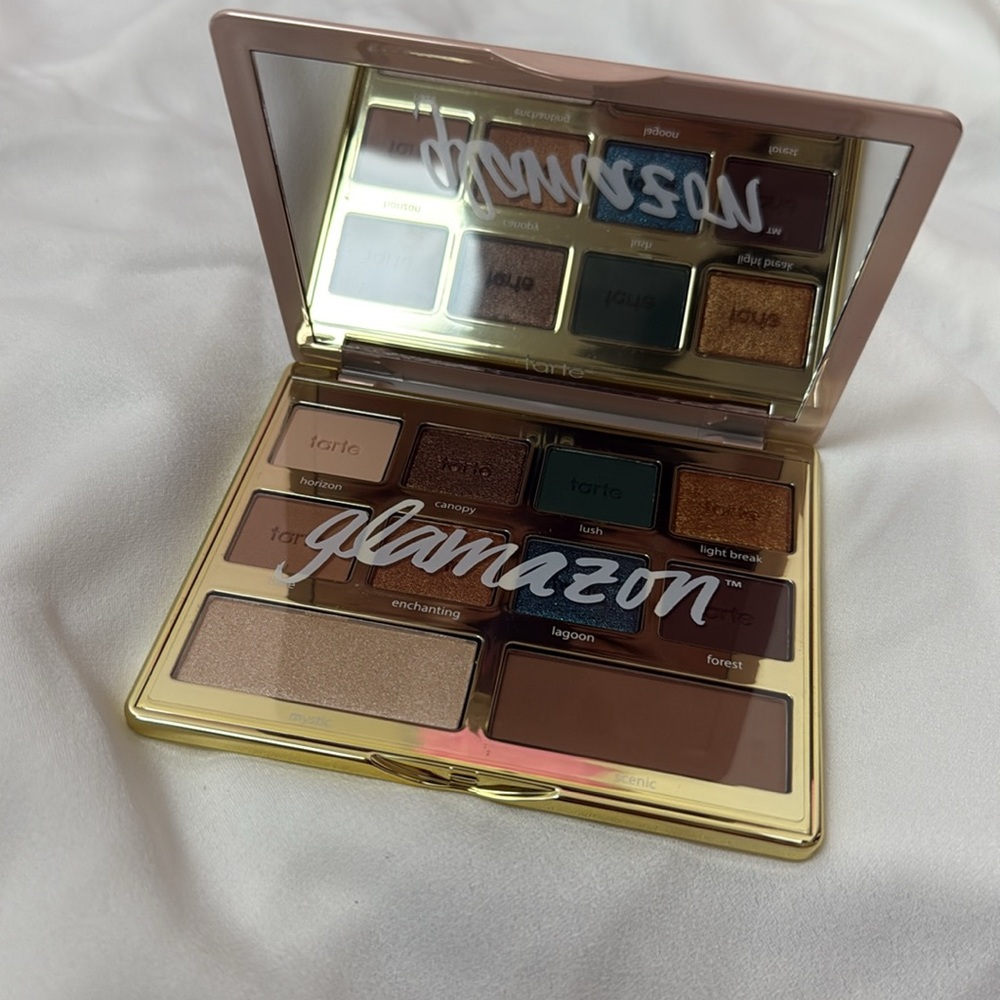 Tarte glamazon™ Amazonian clay eyeshadow palette NIB (New In Box - Picture 7 of 11